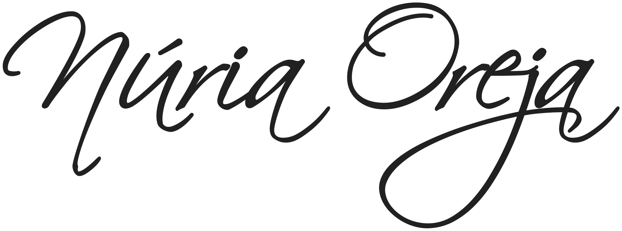 logo nuria oreja photography